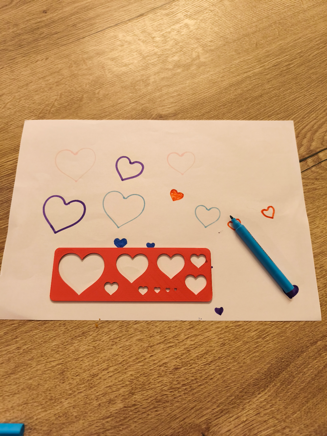 Stencil Corazones - Image 2