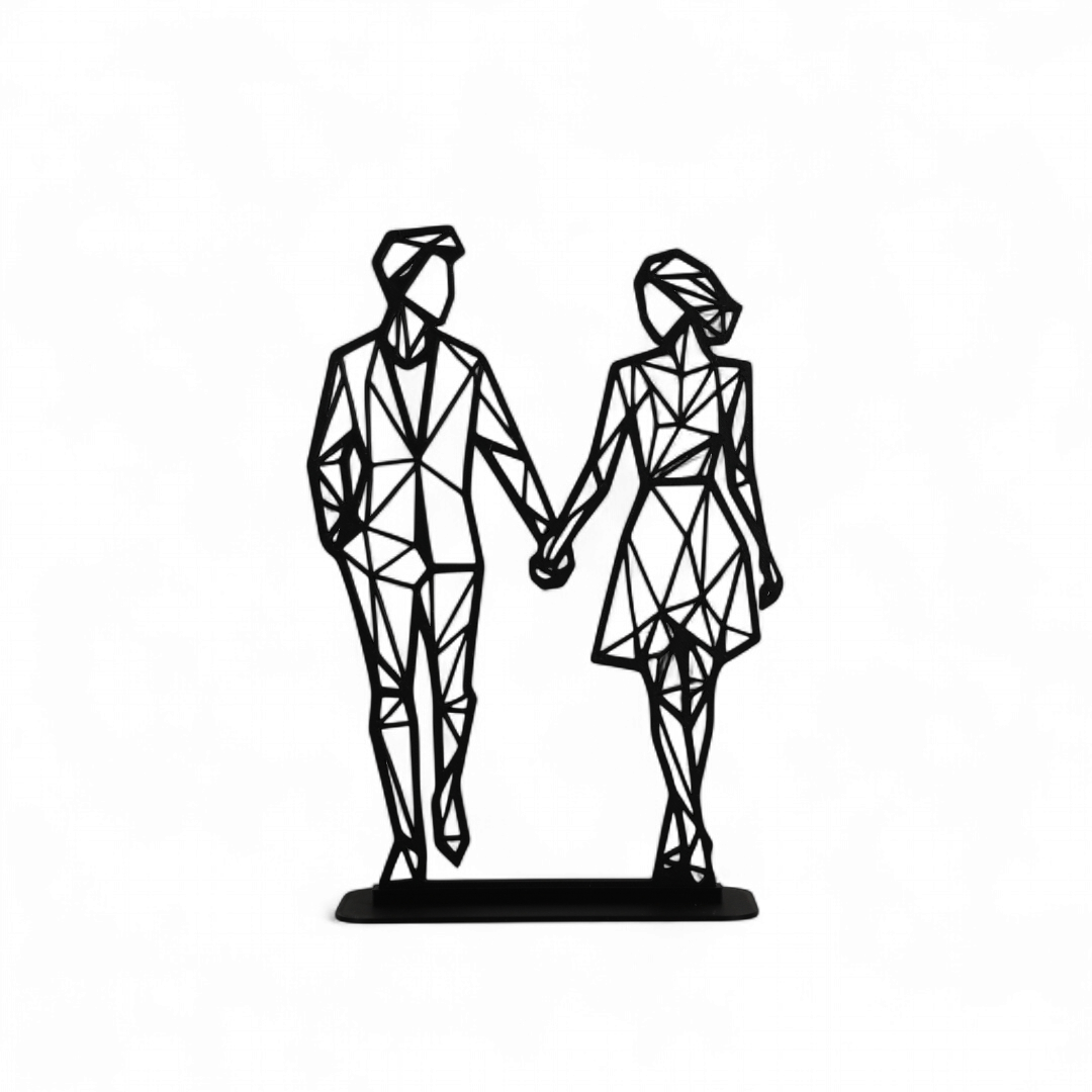 Adorno Pareja Geometrica