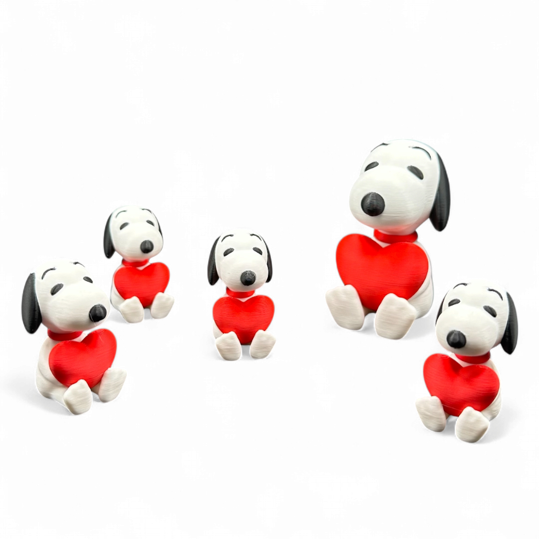 Figura Snoopy "Corazón"
