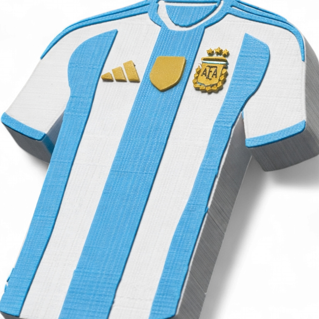 Llavero Camiseta Argentina 3 Estrellas