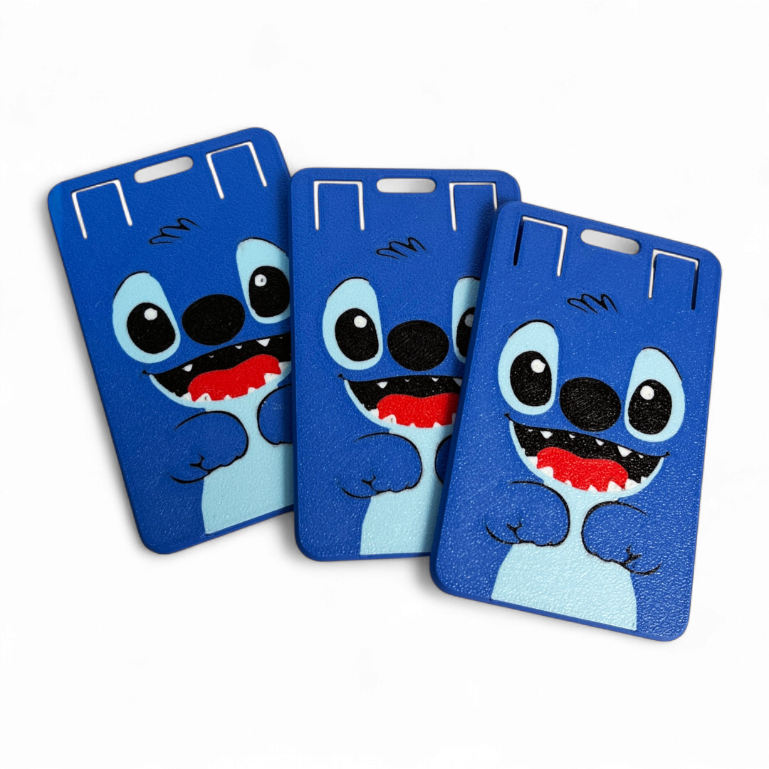 Porta Tarjetas Stitch