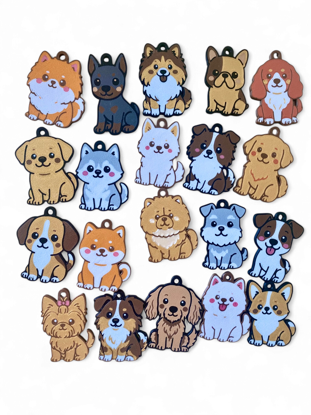 Llaveros de Razas de Perros