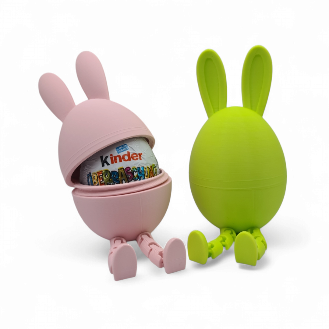 Conejo Contenedor para Huevo Kinder