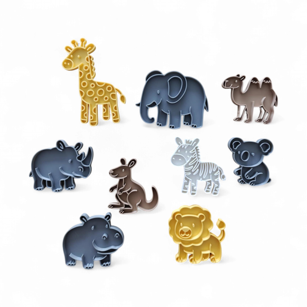 Set de Animales para Masa y Plastilina