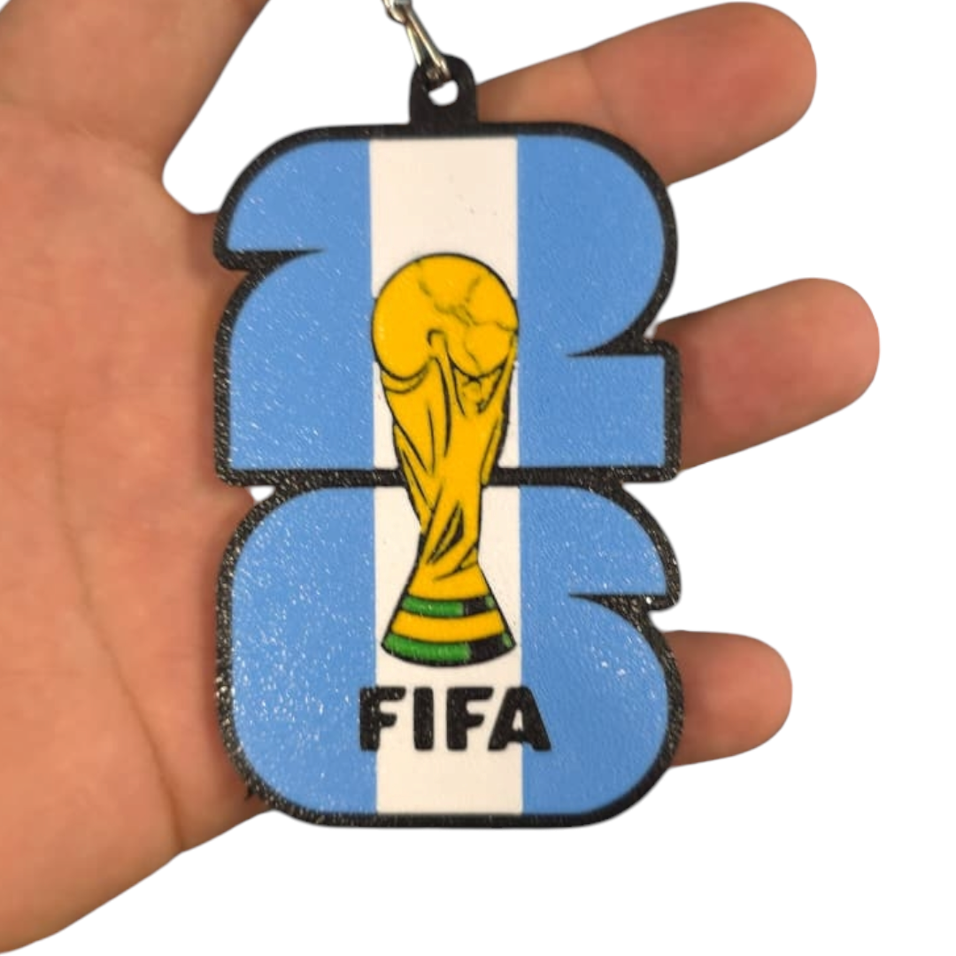 Llavero Argentina Mundial 2026