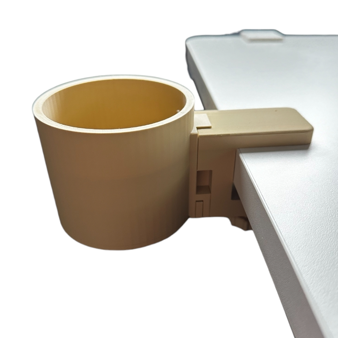 Soporte Porta Vasos Para Borde De Escritorio