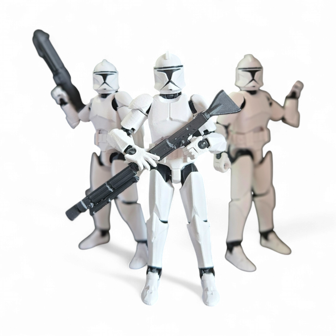 Figura Articulada Clone Trooper x Dummy13
