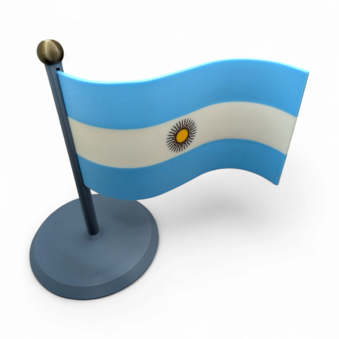 Bandera Argentina De Escritorio