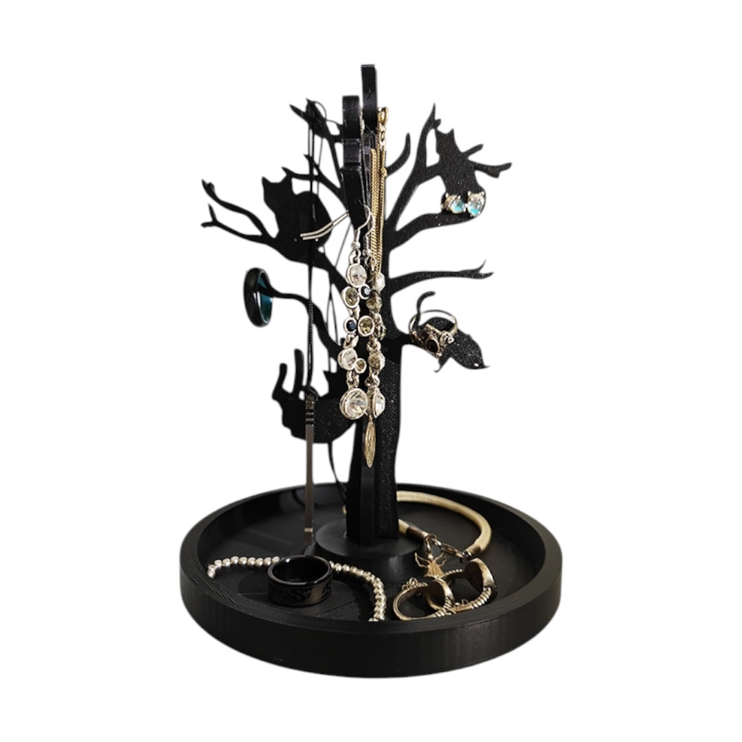 Árbol Joyero De Gatos