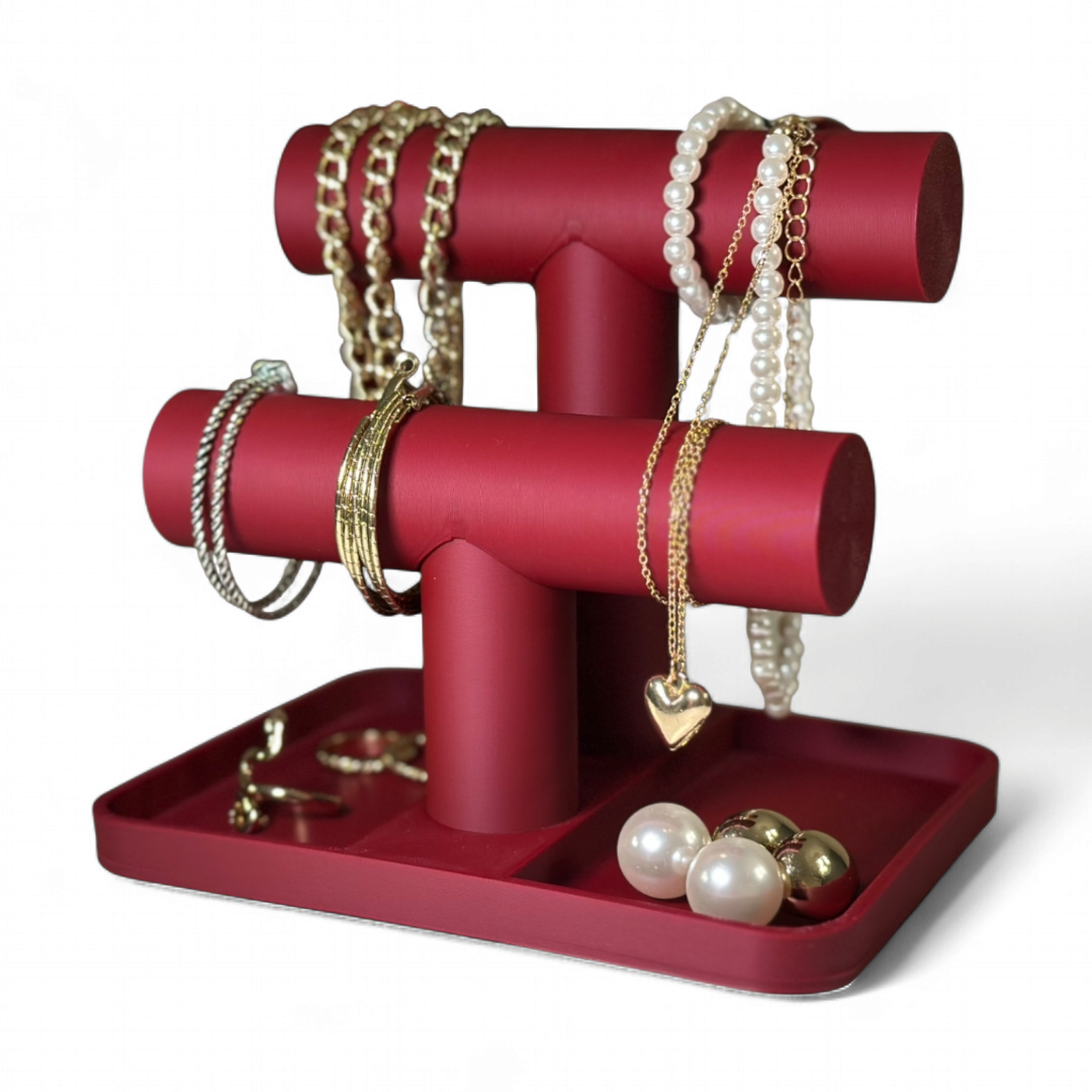 Organizador De Joyas De Doble Barra