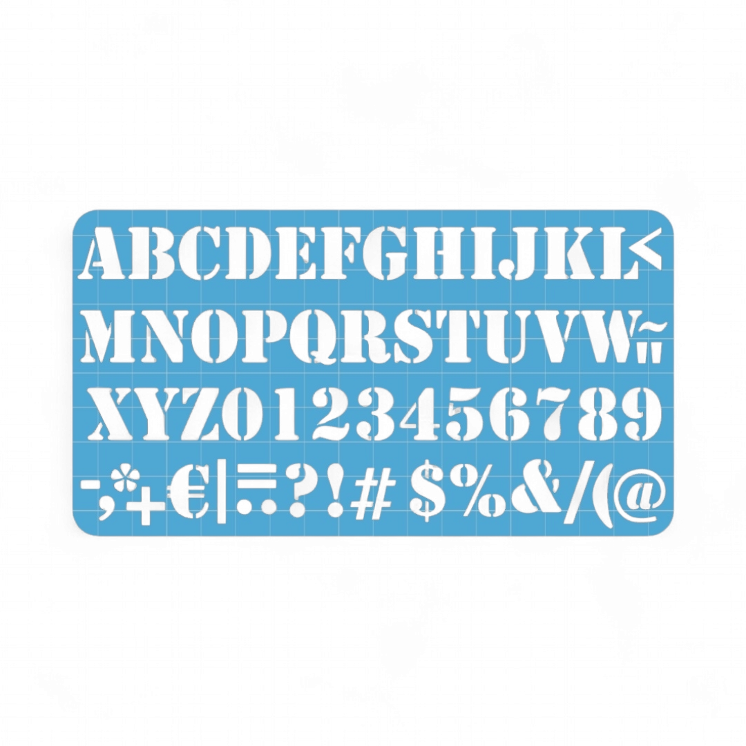 Stencil Alfanumerico - Image 2