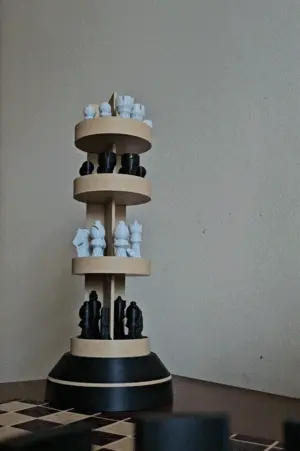 Set de Ajedrez "Torre" Plegable - Image 2