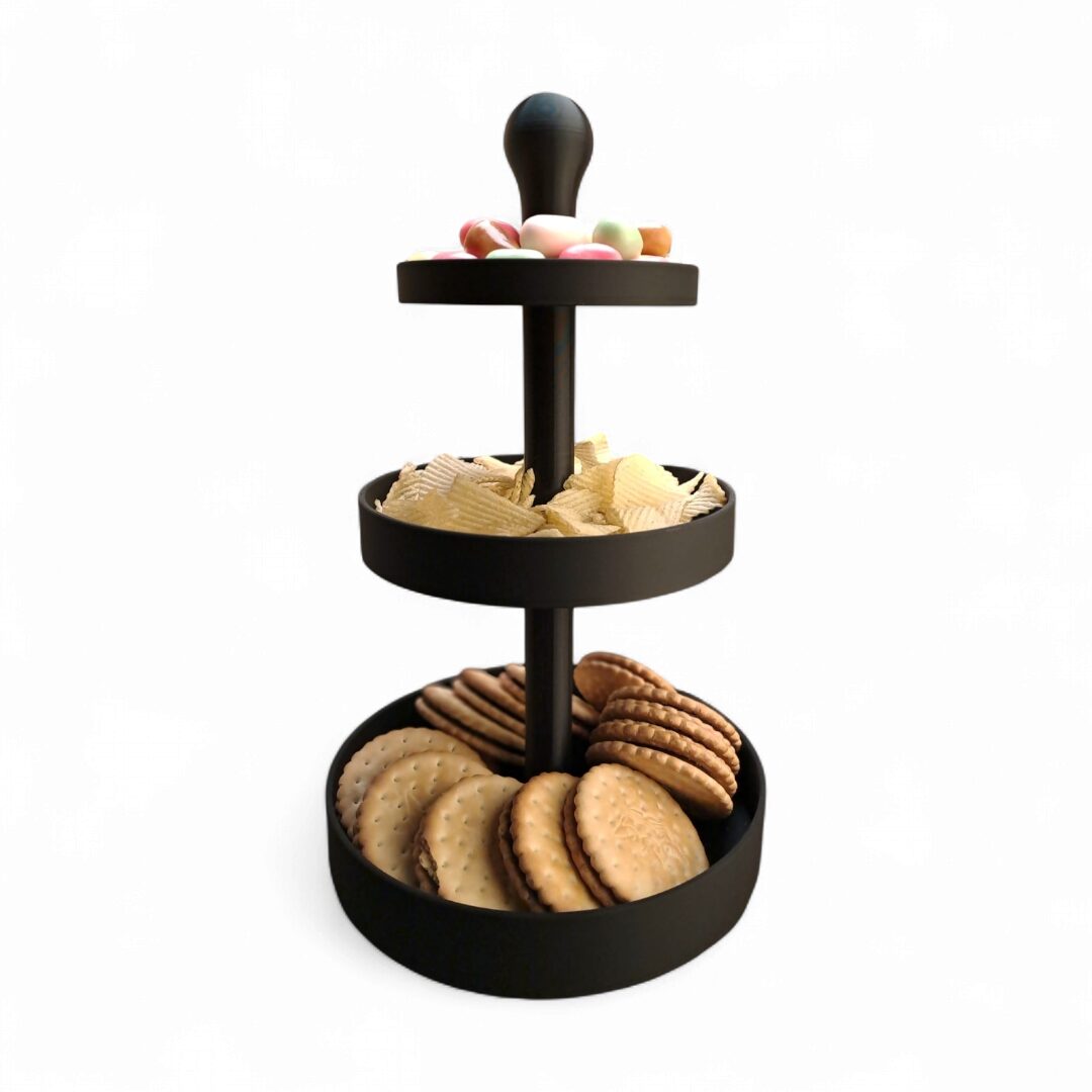 Soporte Tres Niveles para Snacks - Image 2