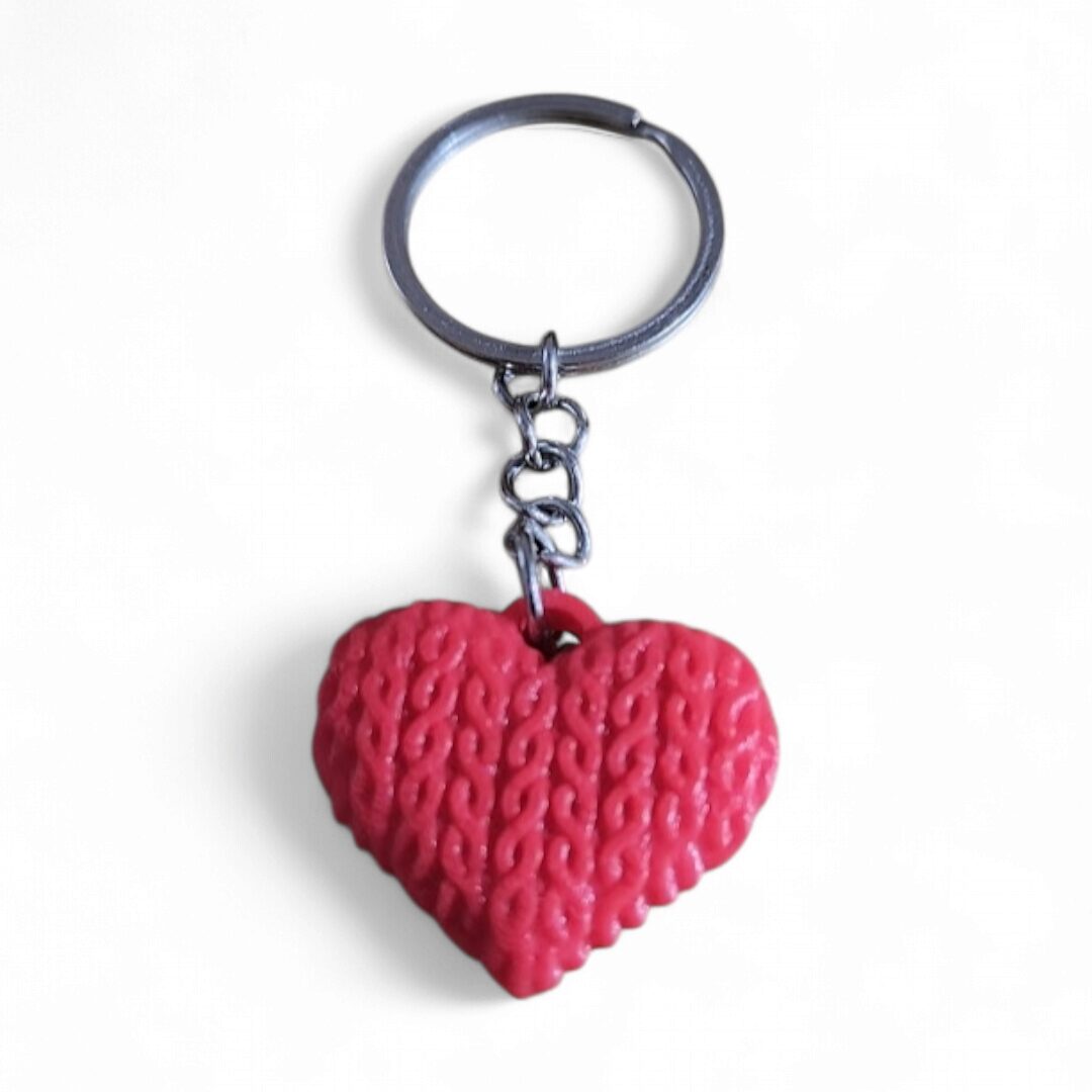 Llavero Corazón "Crochet"