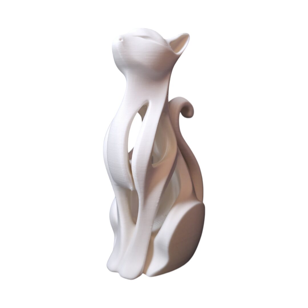 Escultura Felina Moderna