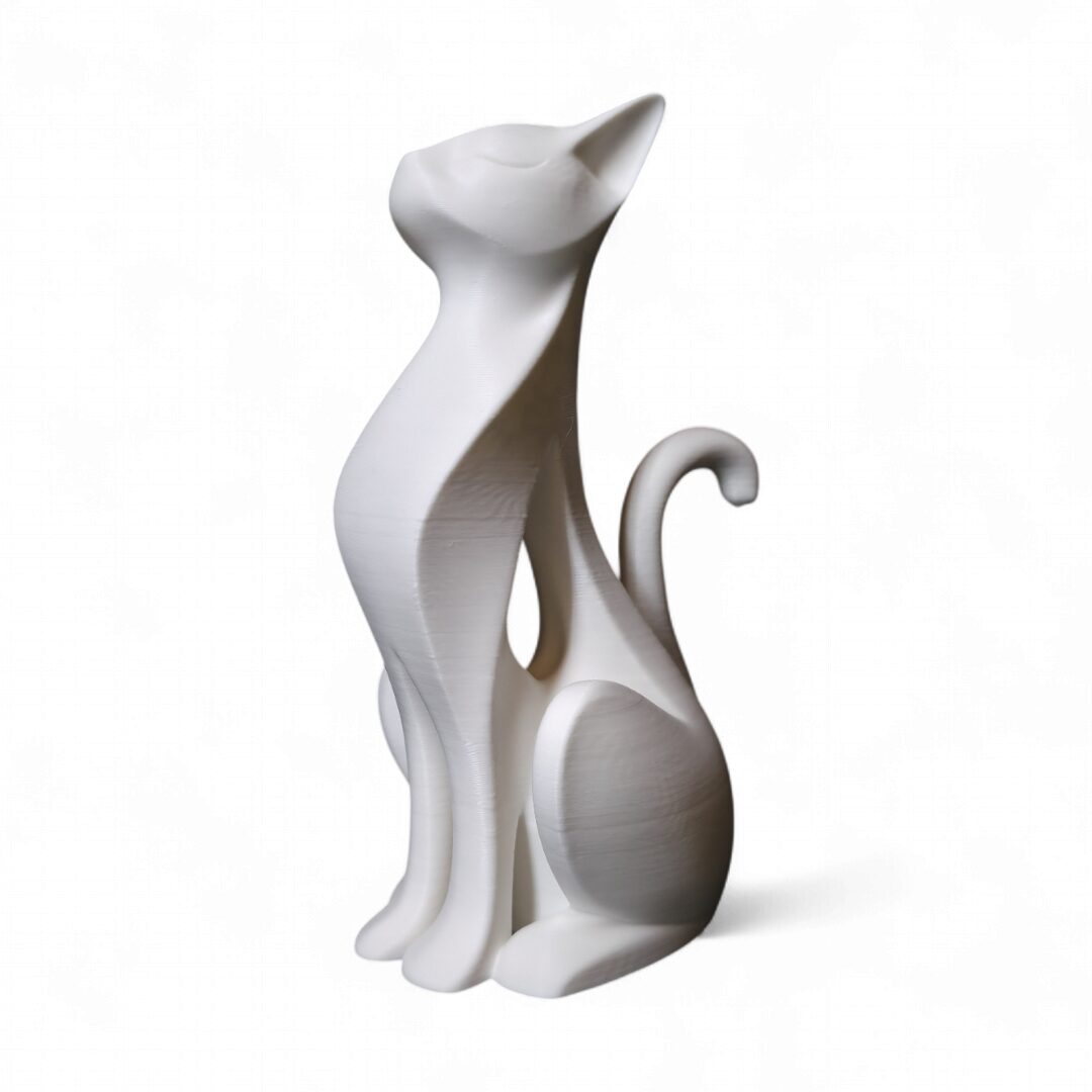 Escultura Gato Abstracto