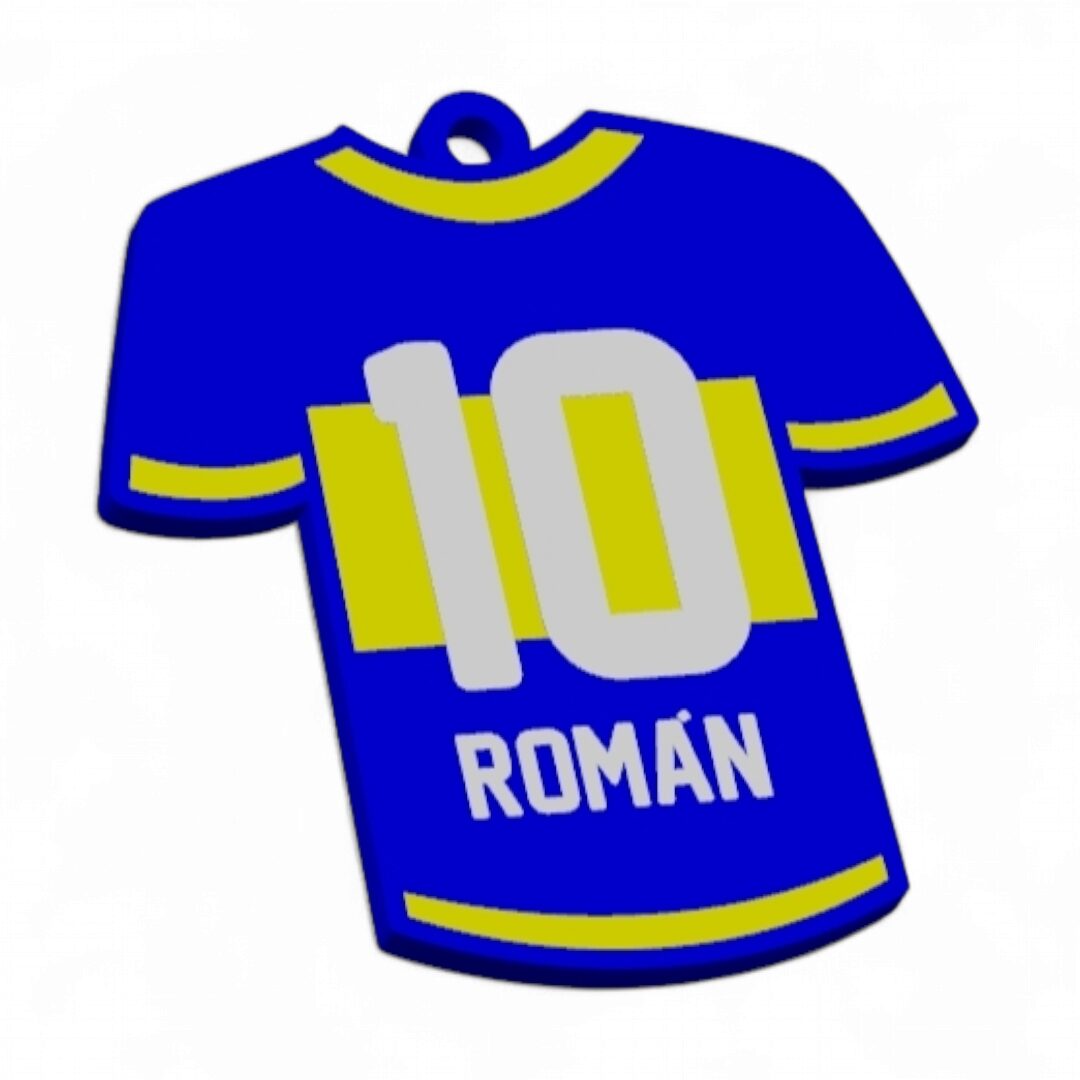 Llavero Camiseta Boca Juniors Román 10