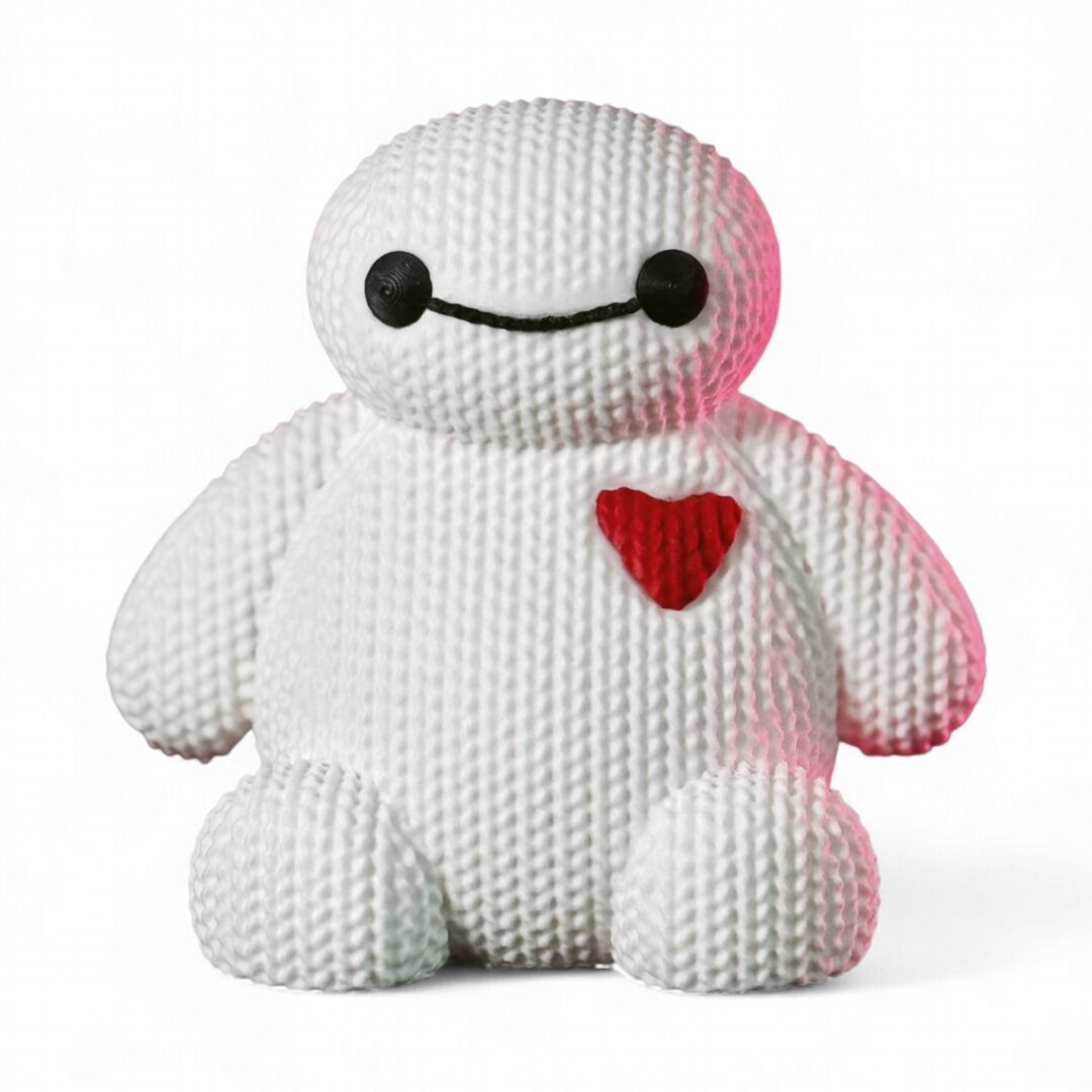 Figura "Baymax Crochet con Corazon"