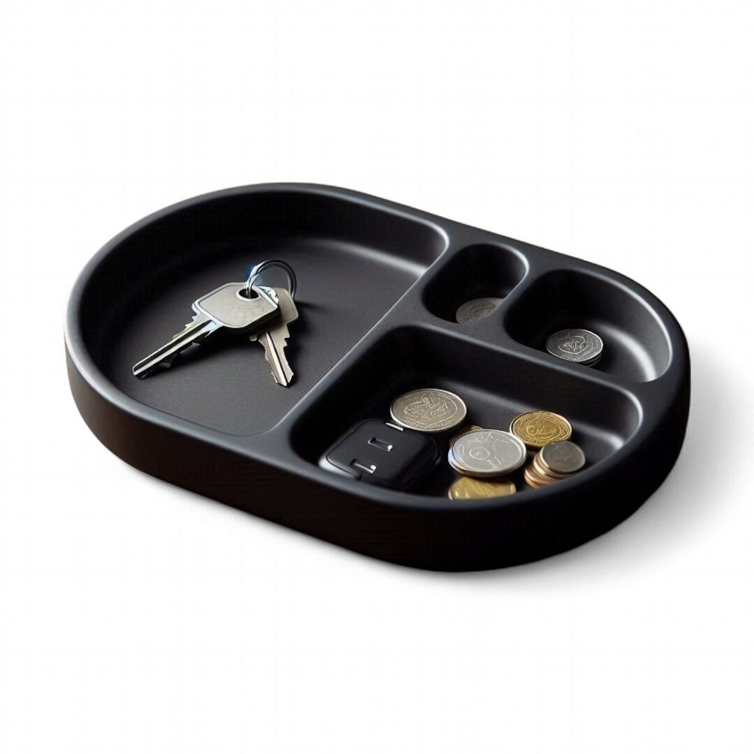 Vaciabolsillos de Mesa con 4 Compartimentos