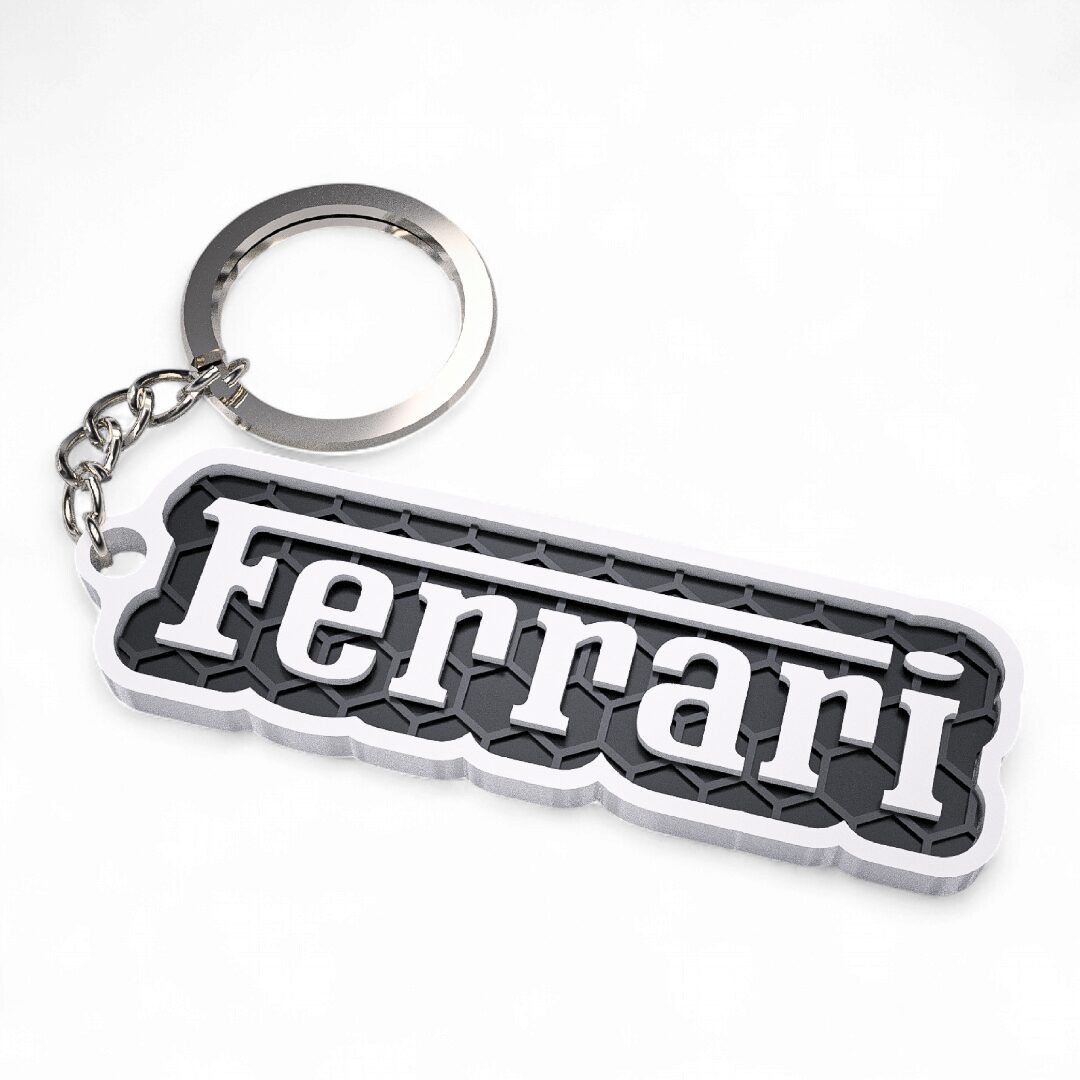 Llavero "Ferrari Hexagonal"