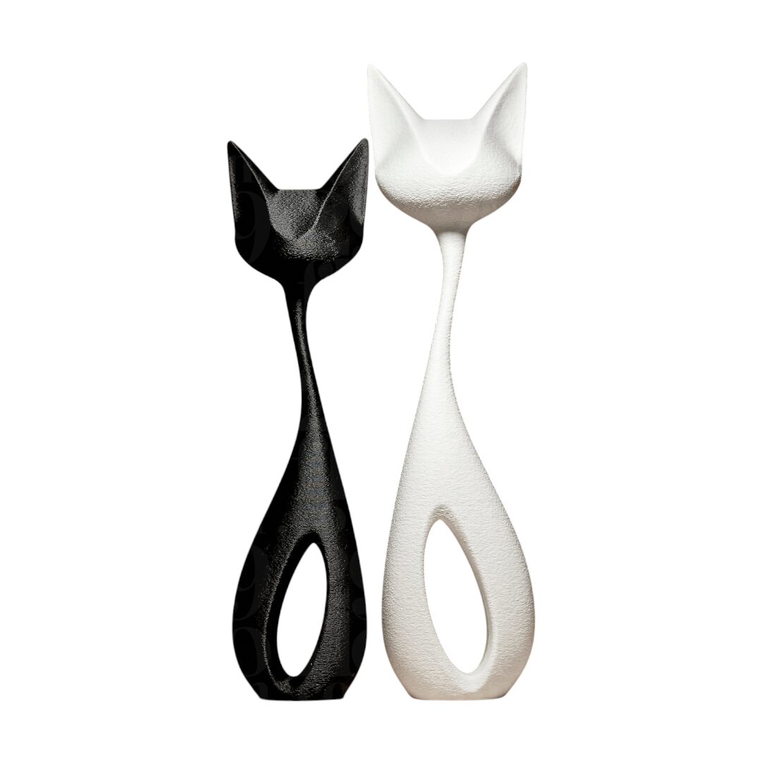 Set de Gatos Decorativos Modernos
