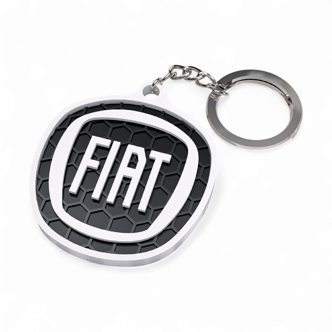 Llavero "Fiat Hexagonal"