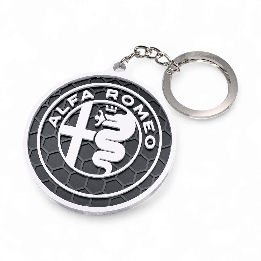 Llavero "Alfa Romeo Hexagonal"