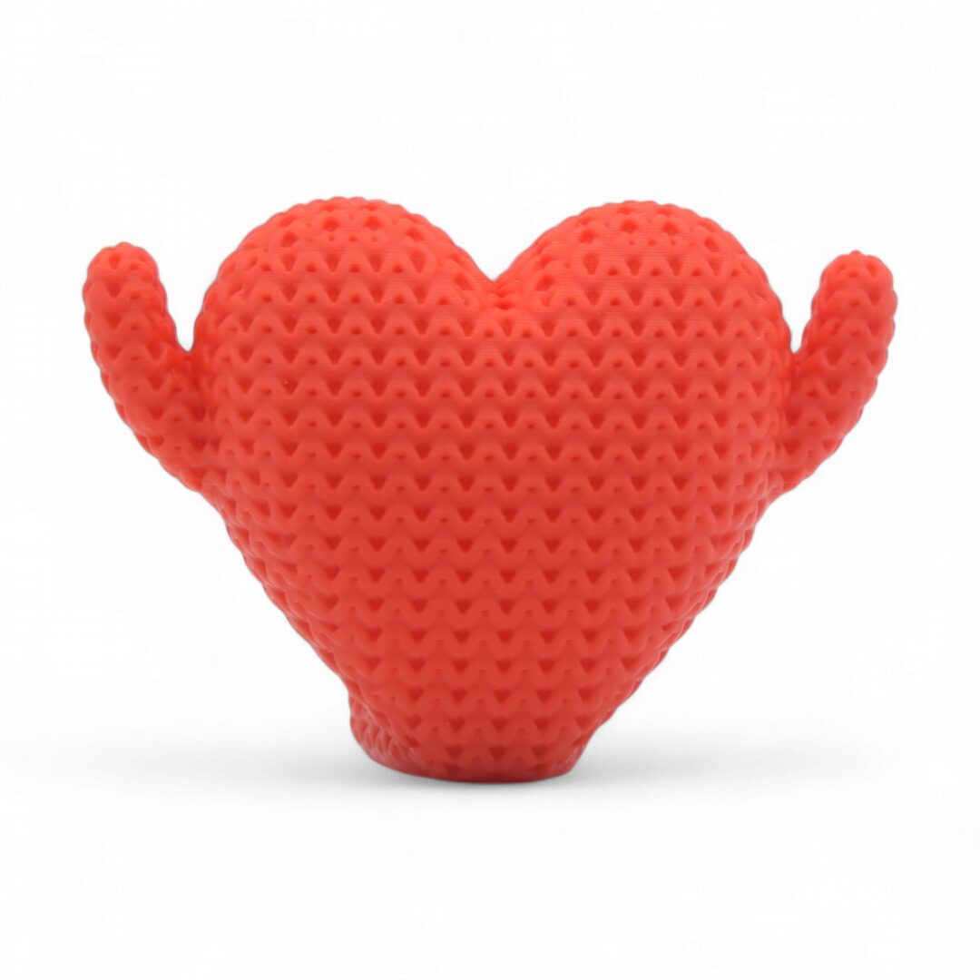 Figura "Corazón Sonriente Crochet" - Image 2