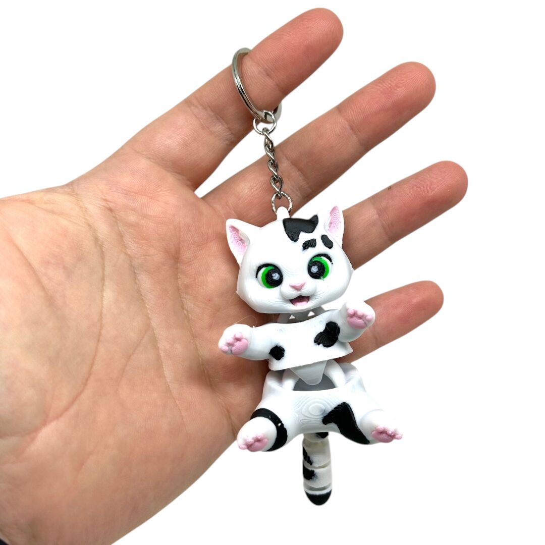 Llavero Articulado de Gato