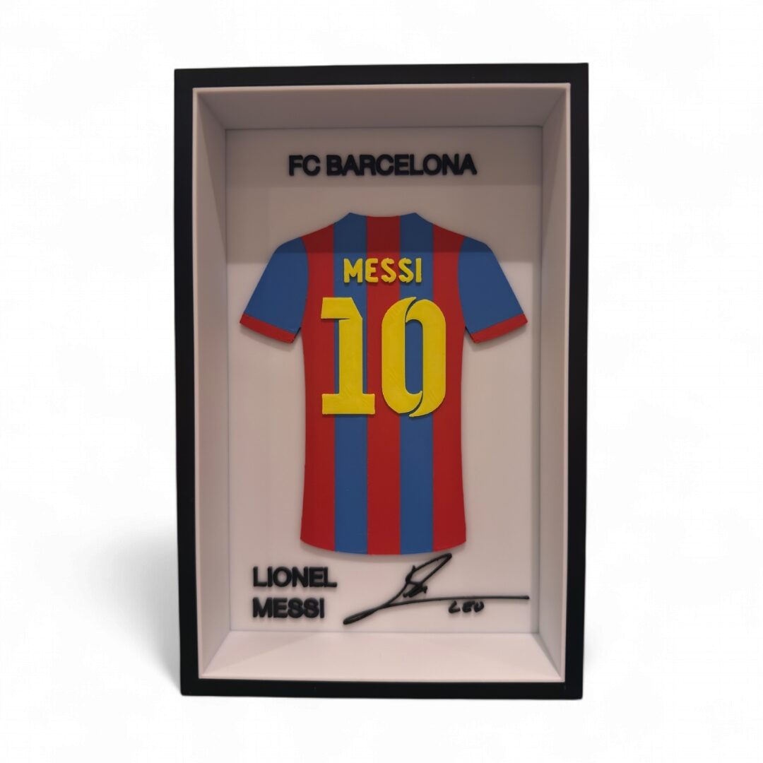 Cuadro Decorativo Camiseta Lionel Messi – FC Barcelona