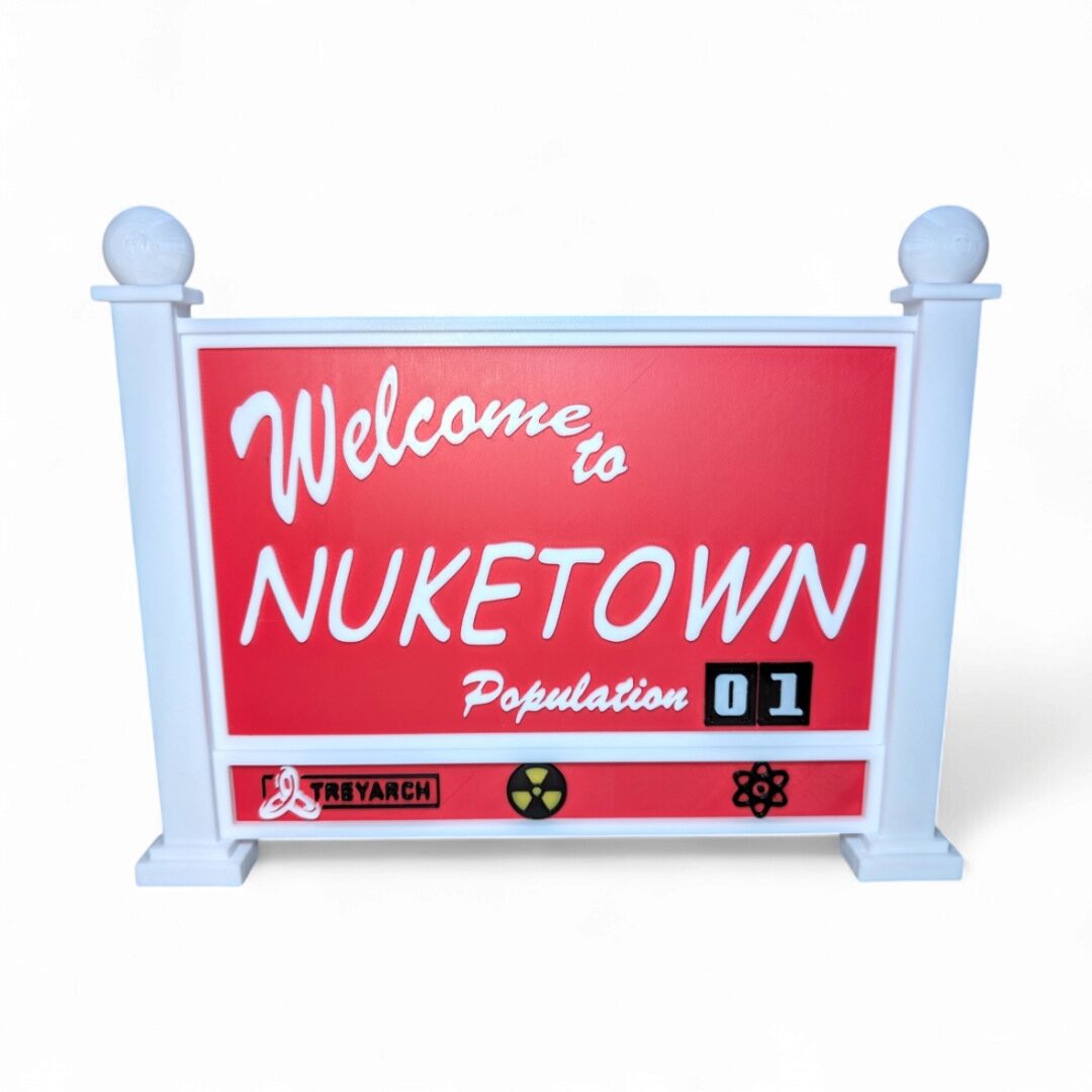 Cartel de Bienvenida Nuketown