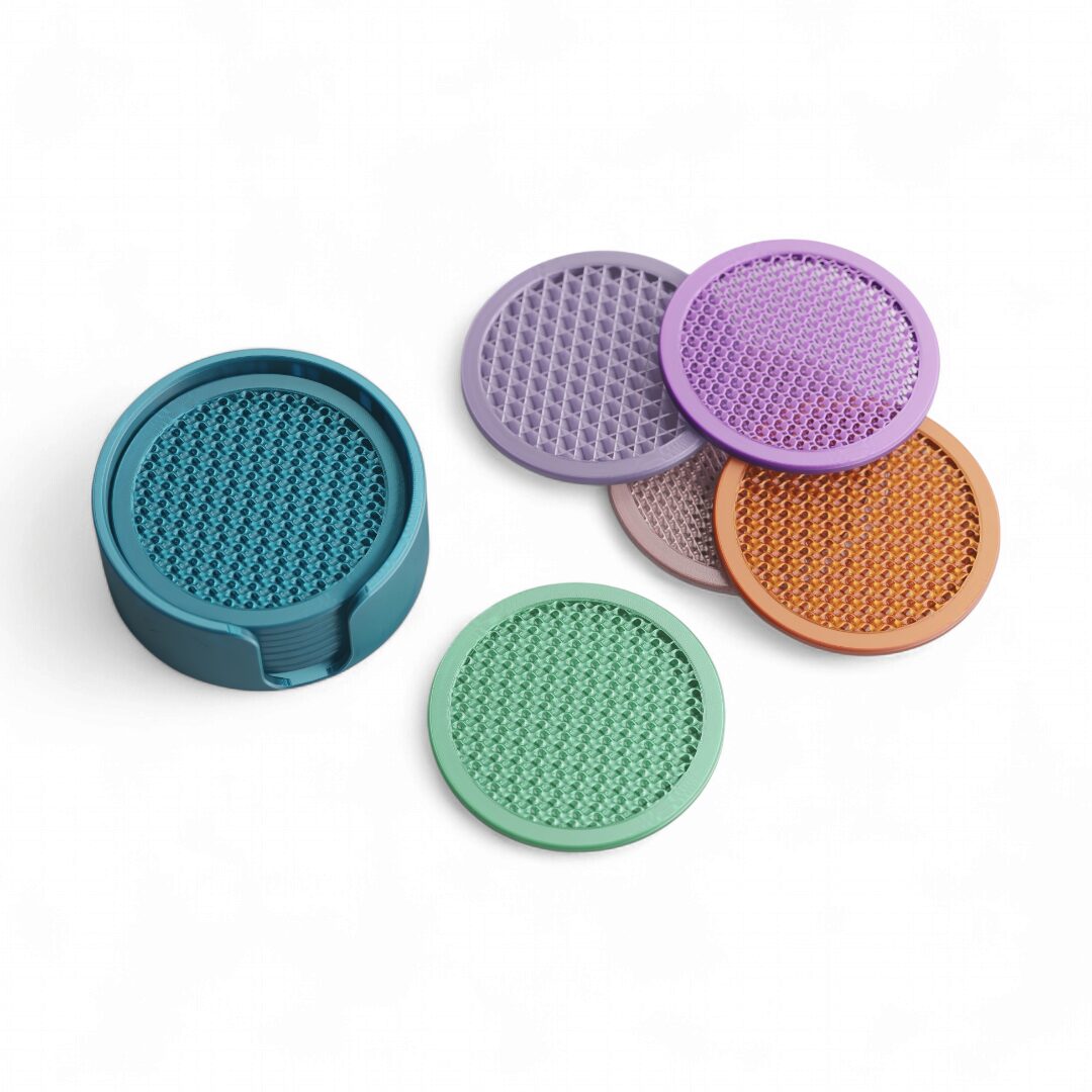 Set de Posavasos Gyroa con Soporte Circular - Image 2