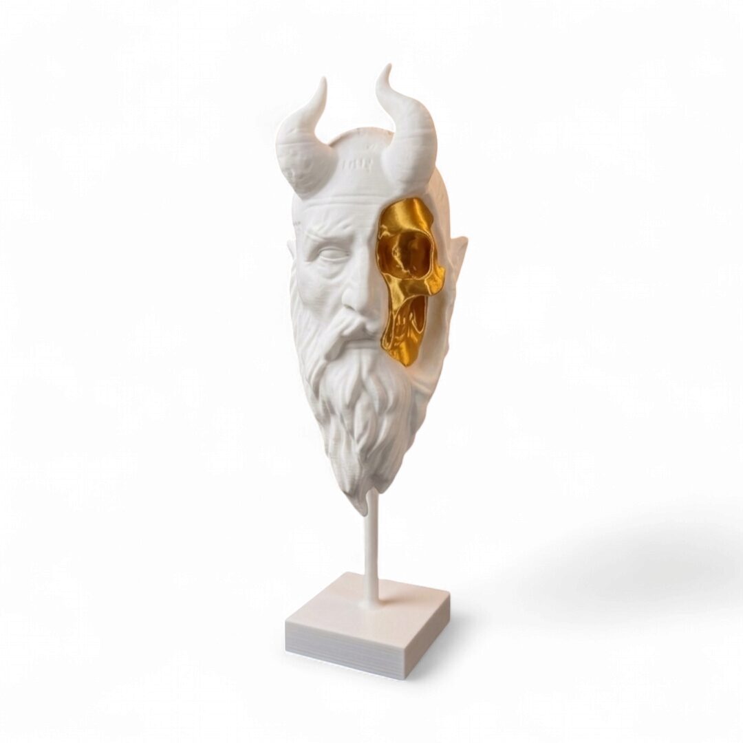 Busto Decorativo "Mimir God of War"