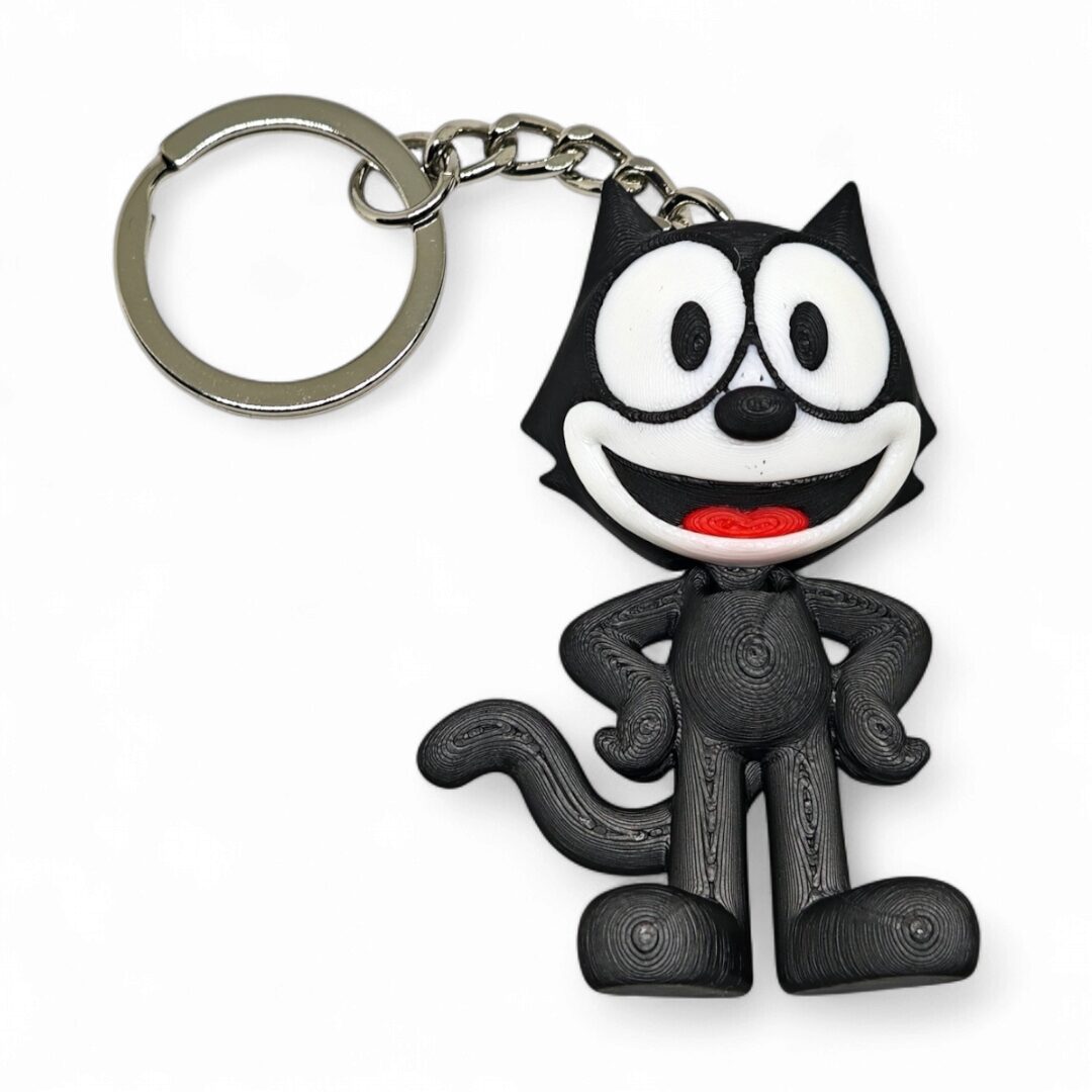 Llavero El Gato Félix Articulado