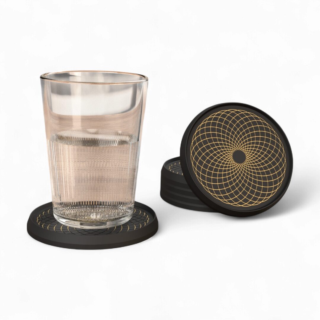 Set de Posavasos Geométricos