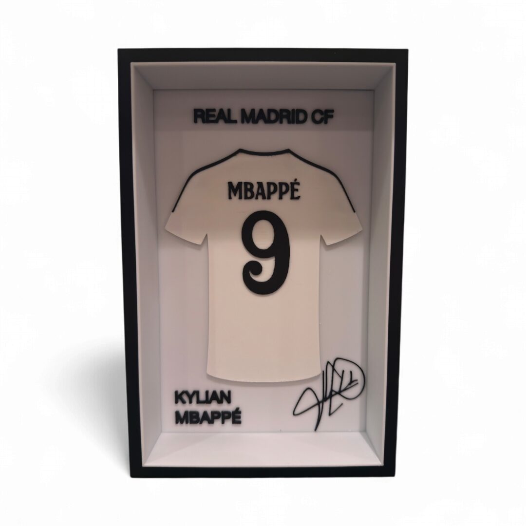 Cuadro Decorativo Camiseta Mbappé Real Madrid - Image 2