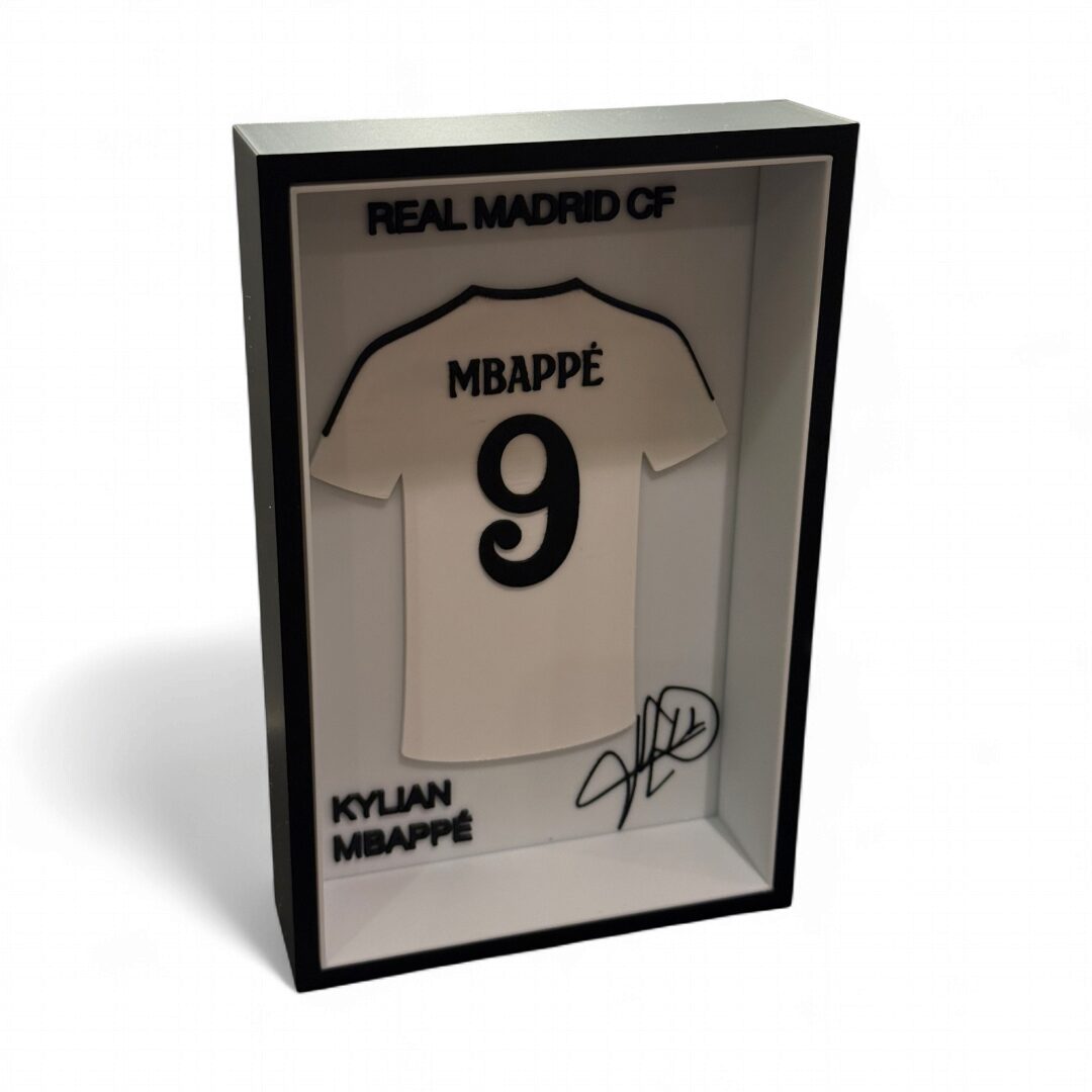 Cuadro Decorativo Camiseta Mbappé Real Madrid