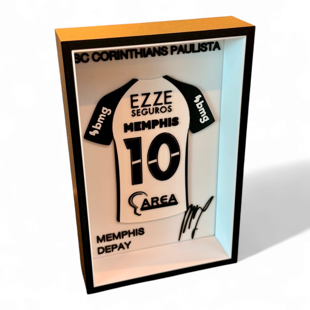 Marco Camiseta Memphis Depay Corinthians