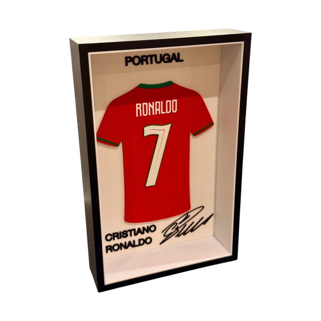 Cuadro Relieve Camiseta Cristiano Ronaldo - Portugal 2026 - Image 2