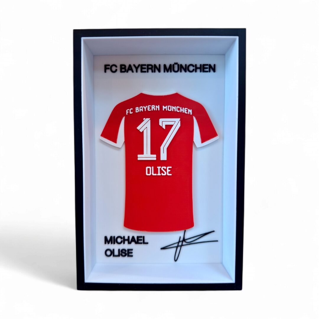 Cuadro Relieve Camiseta Michael Olise - FC Bayern Múnich