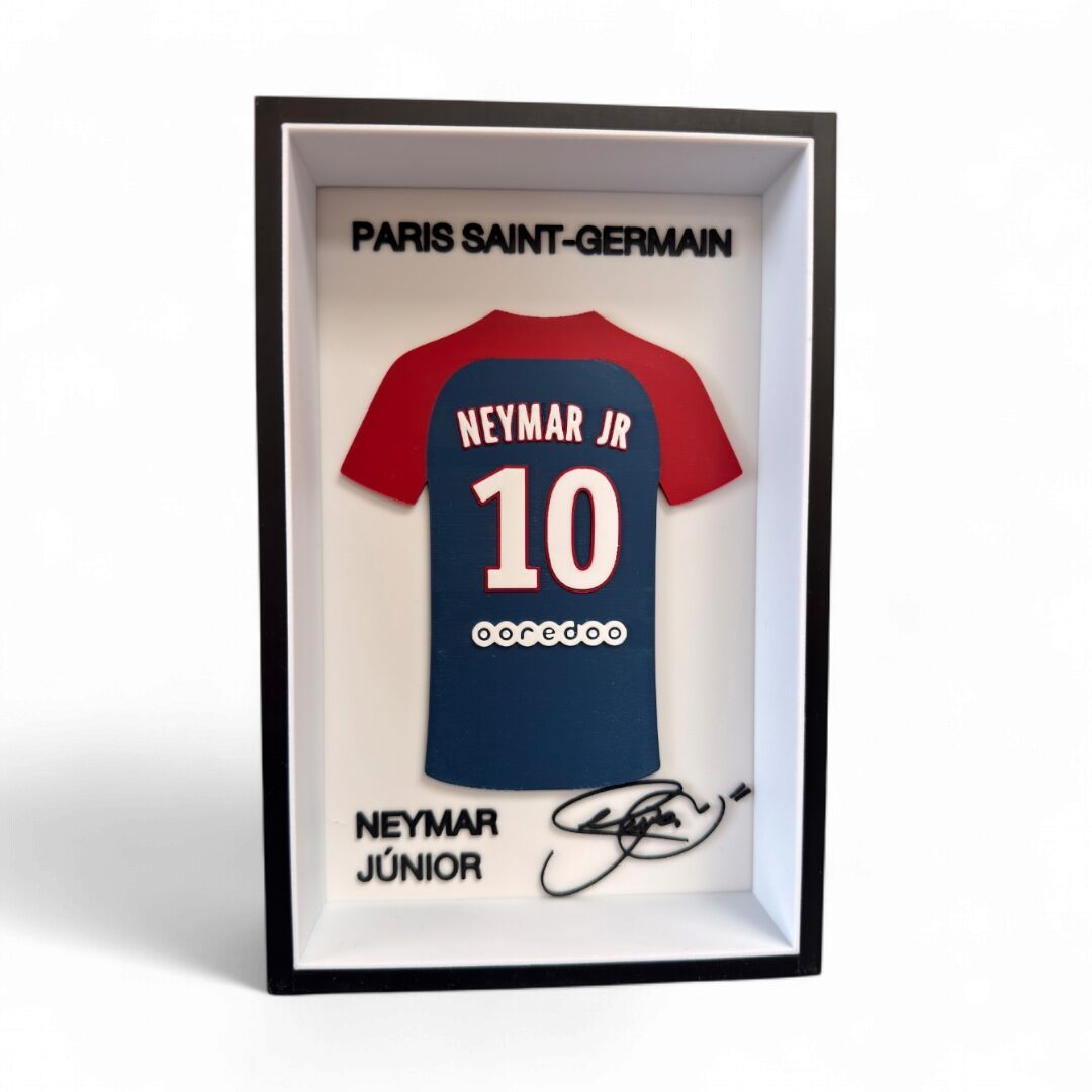 Cuadro Relieve Camiseta Neymar Jr. - Paris Saint-Germain