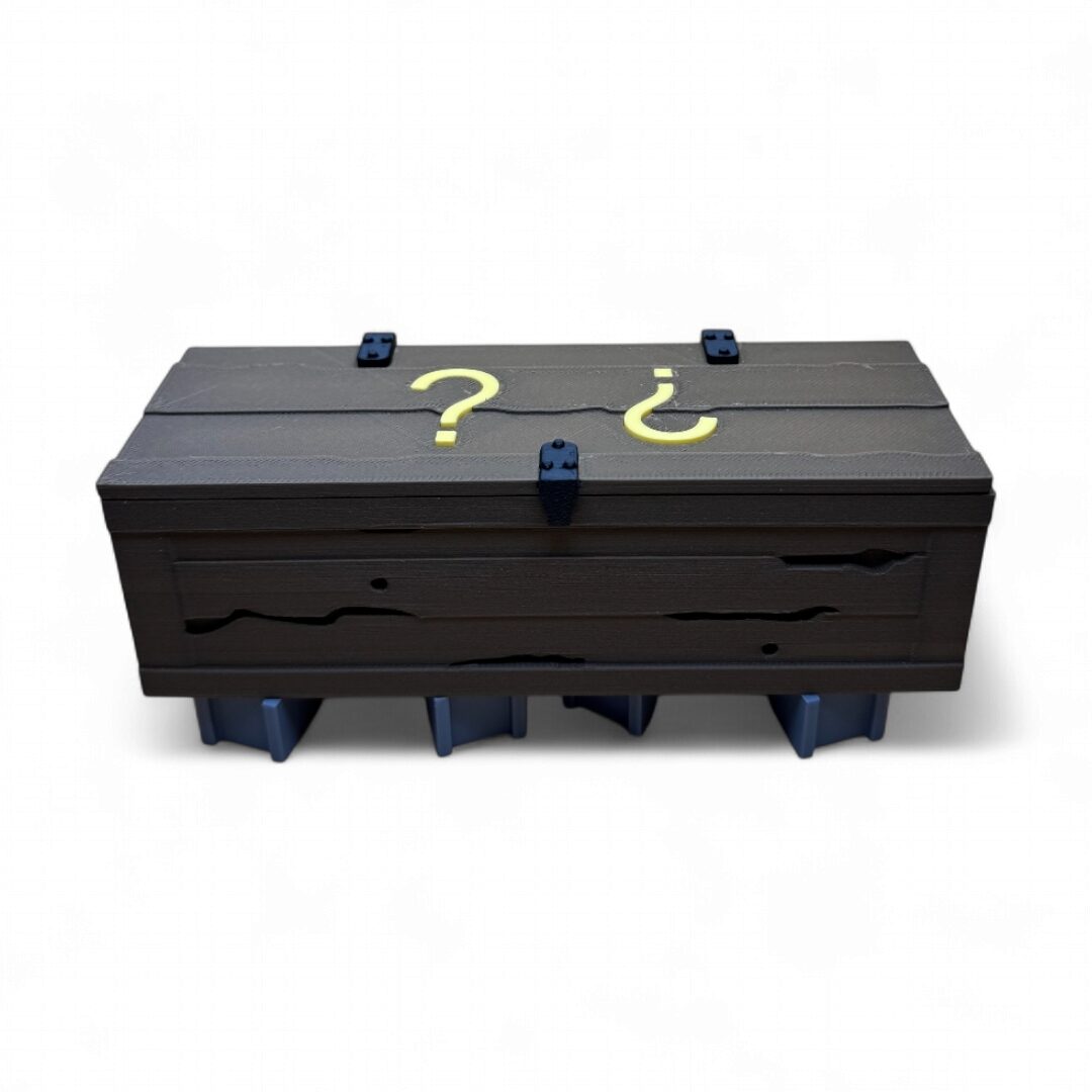 Figura Decorativa Caja Misteriosa