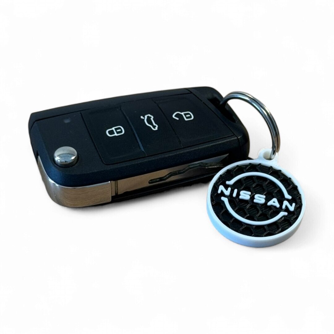 Llavero Circular Nissan Textura Panal