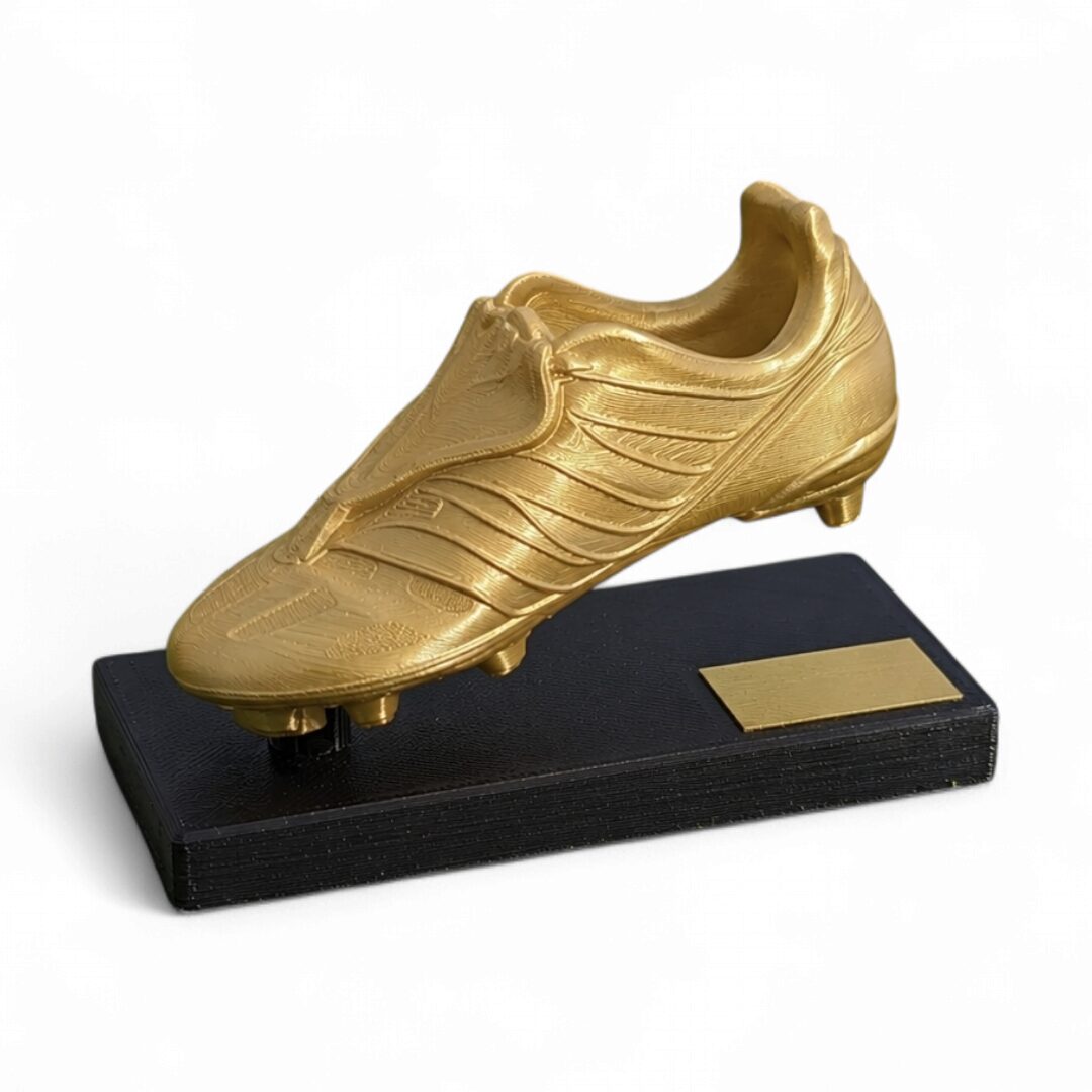 Trofeo Botín de Oro Personalizado