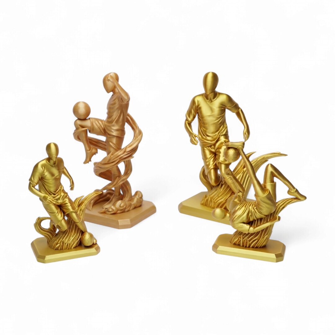 Set de Figuras Decorativas Futbolistas