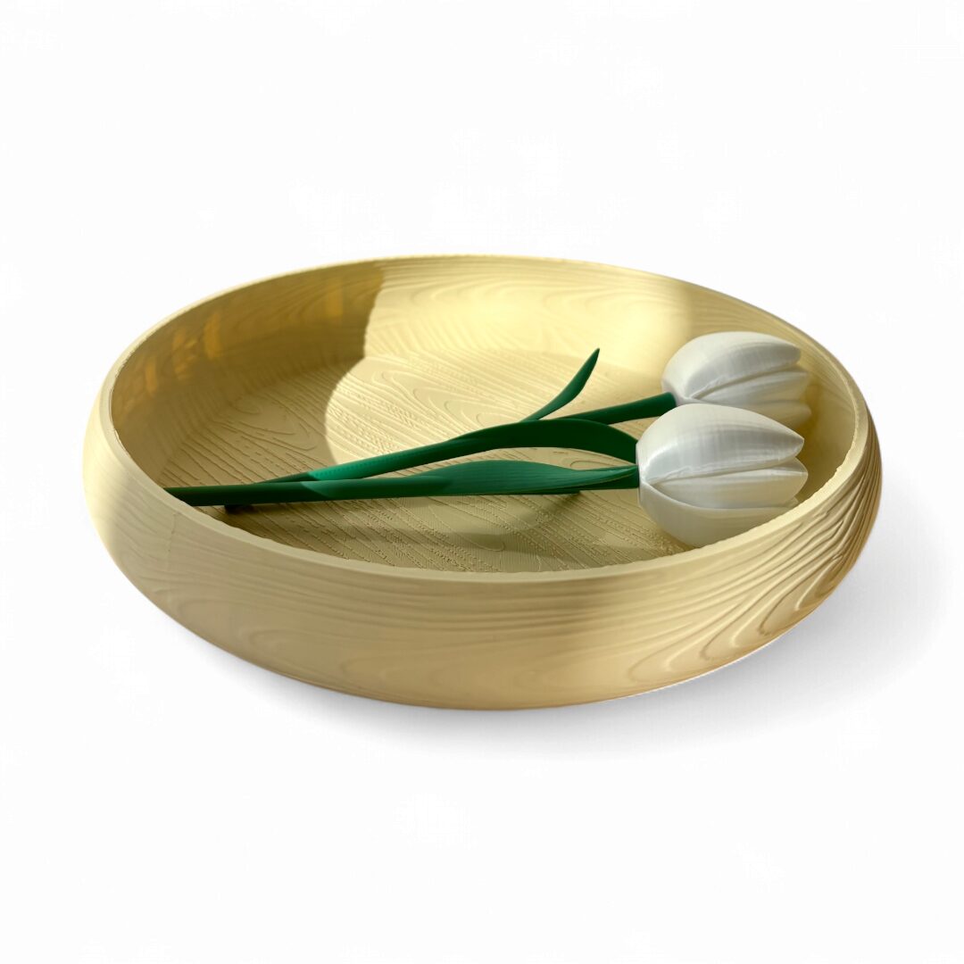 Bowl Decorativo Textura Madera