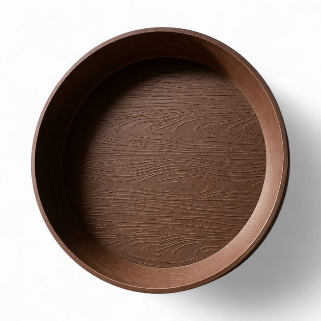 Bowl Decorativo Textura Madera - Image 2