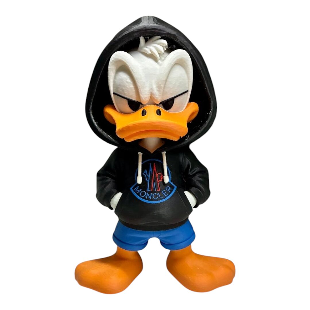 Estatua Pato Donald Estilo Urbano