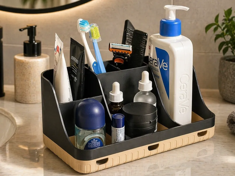 Organizador Multisección para Baño y Tocador