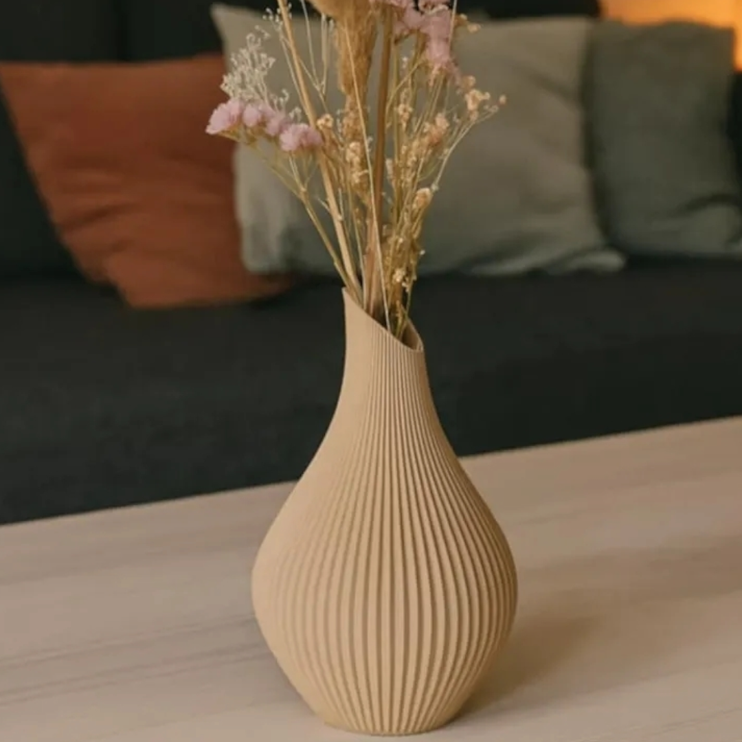 Jarrón Decorativo Japandi